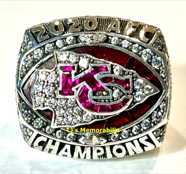 chiefs 2020 afc championship ring