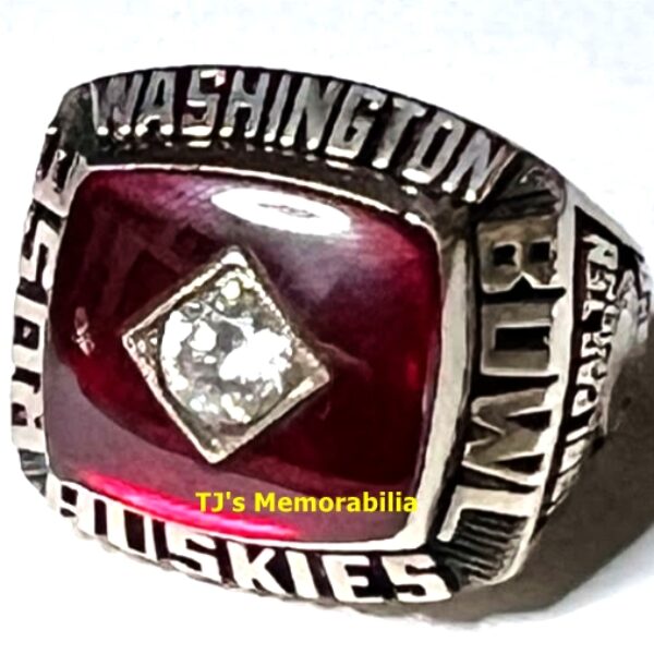 1992 WASHINGTON HUSKIES ROSE BOWL CHAMPIONSHIP RING