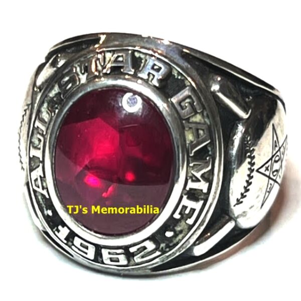1962 TEXAS LEAGUE ALL STAR GAME CHAMPIONSHIP RING