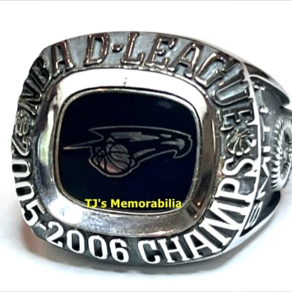 2006 ALBURQUERQUE THUNDERBIRDS NBA D-LEAGUE CHAMPIONSHIP RING