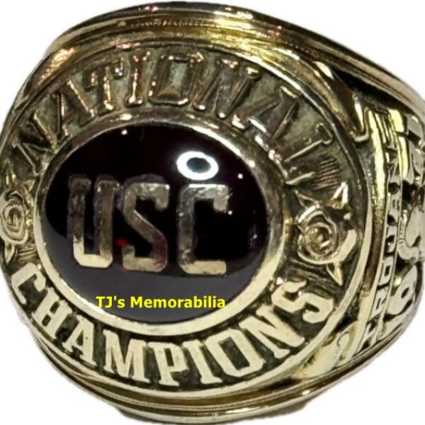 1971 USC TROJANS BASEBALL NATIONAL CHAMPIONSHIP RING