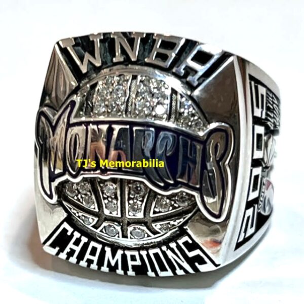 2005 SACRAMENTO MONARCHS WNBA CHAMPIONSHIP RING & PRESENTATION BOX