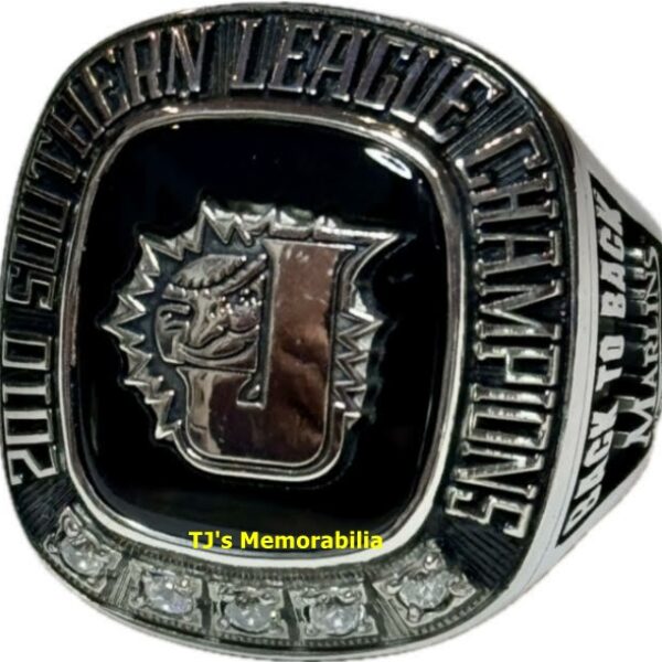 2010 JACKSONVILLE SUNS BACK TO BACK SOUTHERN LEAGUE CHAMPIONSHIP RING