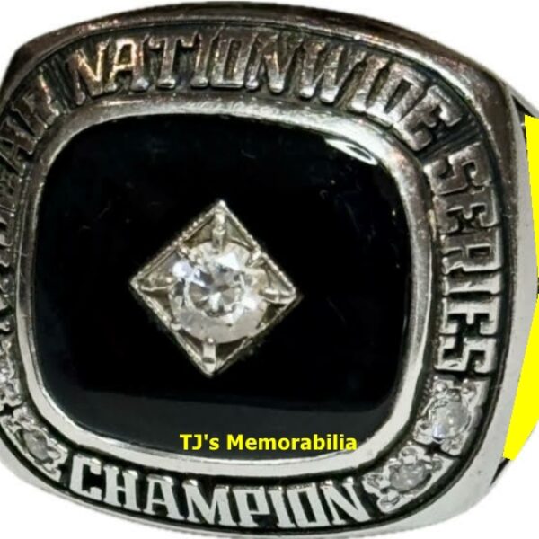 2012 NASCAR OWNERS NATIONWIDE SERIES CHAMPIONSHIP RING