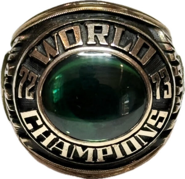 1973 OAKLAND A'S WORLD SERIES CHAMPIONSHIP RING