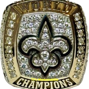 2009 NEW ORLEANS SAINTS SUPER BOWL XLIV CHAMPIONSHIP RING & PRESENTATION BOX