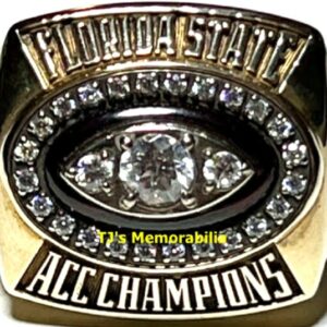 1994 FSU FLORIDA STATE SEMINOLES  FOOTBALL ACC CHAMPIONSHIP RING