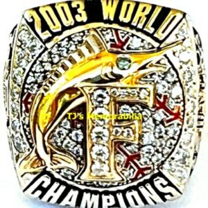 2003 FLORIDA MARLINS WORLD SERIES CHAMPIONSHIP RING