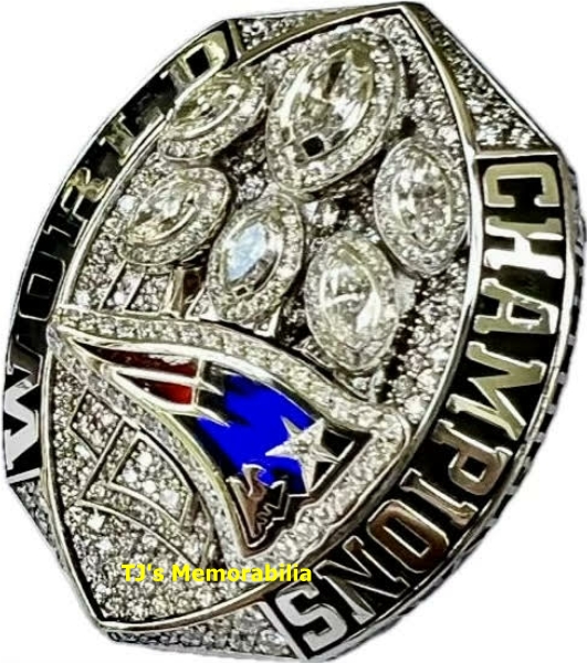 2018 NEW ENGLAND PATRIOTS SUPER BOWL LIII CHAMPIONSHIP RING & PRESENTATION BOX - Image 2