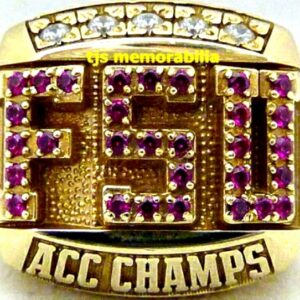 1996 FSU FLORIDA STATE SEMINOLES  FOOTBALL ACC CHAMPIONSHIP RING