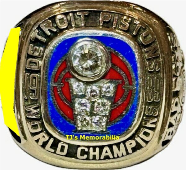 1989 DETROIT PISTONS NBA CHAMPIONSHIP RING