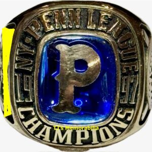 1997 PITTFIELD NEW YORK METS NY-PENN LEAGUE CHAMPIONSHIP RING