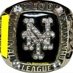 2000 NEW YORK METS NATIONAL LEAGUE CHAMPIONSHIP RING