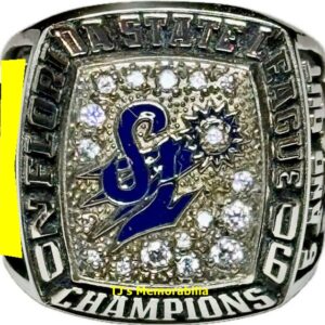 2006 NY METS PORT ST LUCIE METS FLORIDA STATE LEAGUE CHAMPIONSHIP RING