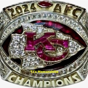 2024 KANSAS CITY CHIEFS AFC CHAMPIONSHIP RING & PRESENTATION BOX