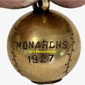 1927 KANSAS CITY MONARCHS NEGRO LEAGUES CHAMPIONSHIP STYLE CHARM NOT RING