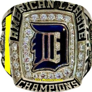 2006 DETROIT TIGERS AMERICAN LEAGUE CHAMPIONSHIP RING & PRESENTATION BOX