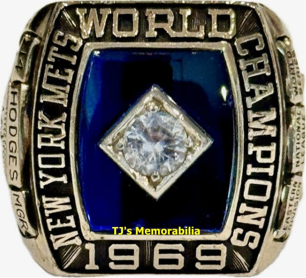 1969 NEW YORK METS WORLD SERIES CHAMPIONSHIP RING