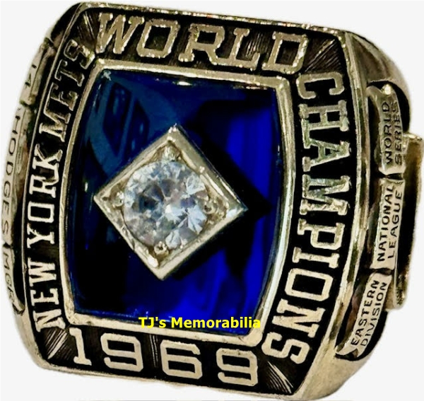 1969 NEW YORK METS WORLD SERIES CHAMPIONSHIP RING - Image 2