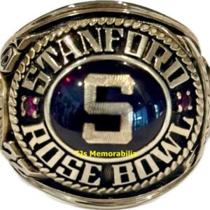 1972 STANFORD INDIANS ROSE BOWL CHAMPIONSHIP RING