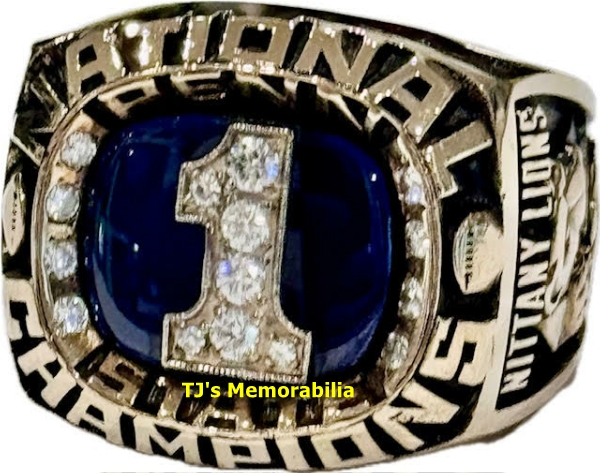 1982 PENN STATE NITTANY LIONS FOOTBALL NATIONAL CHAMPIONSHIP RING - Image 2