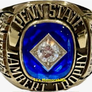 1989 PENN STATE NITTANY LIONS LAMBERT TROPHY CHAMPIONSHIP RING