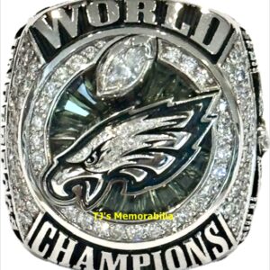 2017 PHILADELPHIA EAGLES LIMITED EDITION SUPER BOWL LII CHAMPIONSHIP RING & BOX