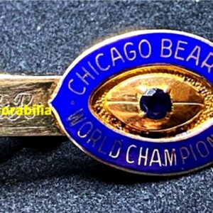 1963 CHICAGO BEARS WORLD CHAMPIONSHIP TIE CLASP NOT RING - Staffer
