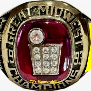 1993 CINCINNATI BEARCATS BASKETBALL GREAT MIDWEST CHAMPIONSHIP RING