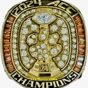 2024 CLEMSON TIGERS FOOTBALL ACC CHAMPIONSHIP RING