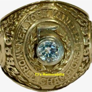 1953 NEW YORK YANKEES WORLD SERIES CHAMPIONSHIP RING