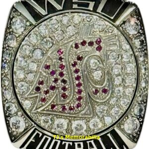2021 WASHINGTON STATE COUGARS SUN BOWL CHAMPIONSHIP RING