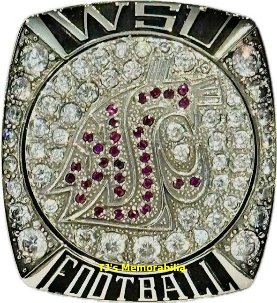 2021 WASHINGTON STATE COUGARS SUN BOWL CHAMPIONSHIP RING