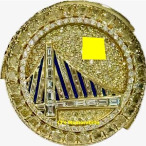 2022 Golden State Warriors NBA Championship Ring & Presentation Box