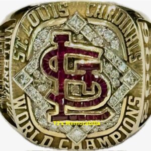 2006 SAINT LOUIS CARDINALS WORLD SERIES CHAMPIONSHIP RING & PRESENTATION BOX